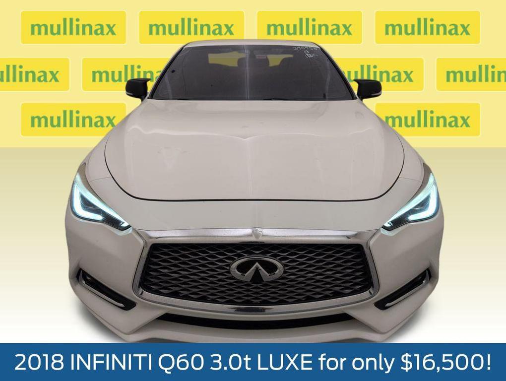 used 2018 INFINITI Q60 car, priced at $16,500