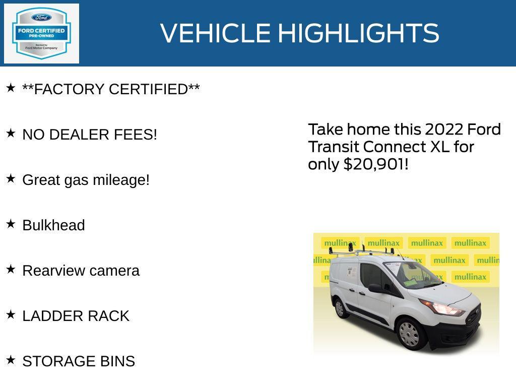 used 2022 Ford Transit Connect car, priced at $20,901