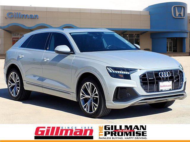 used 2023 Audi Q8 car, priced at $46,882