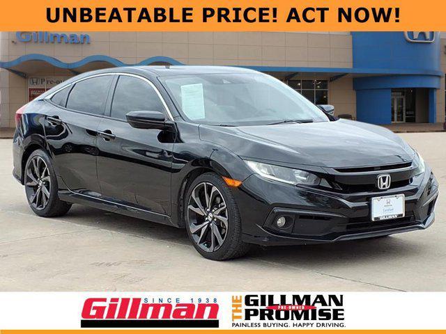 used 2019 Honda Civic car, priced at $16,482