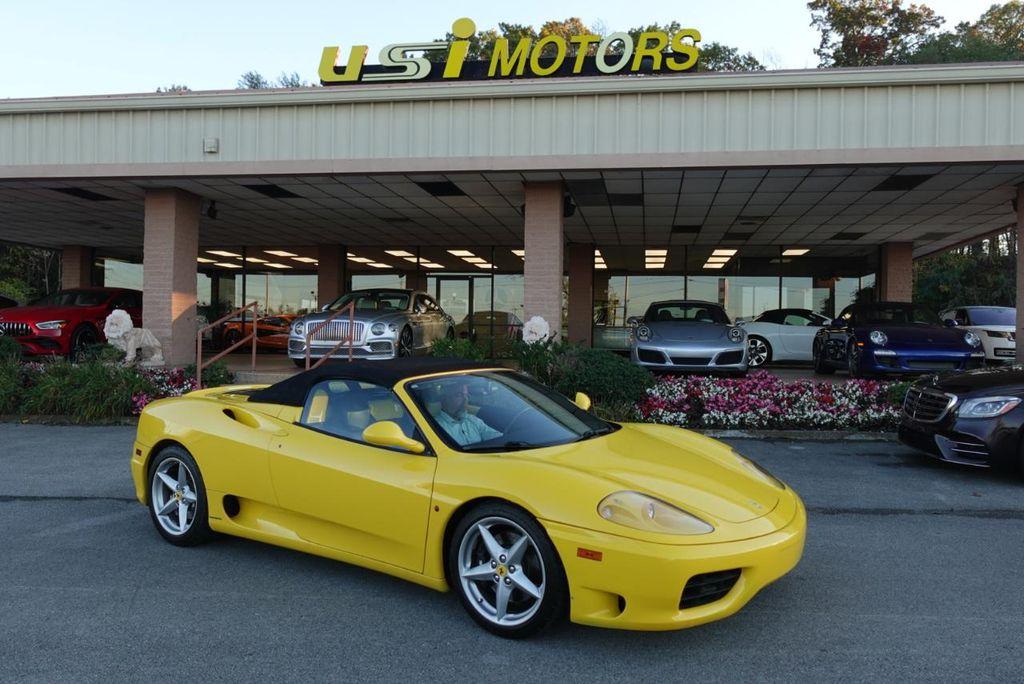 used 2001 Ferrari 360 Spider car, priced at $96,750