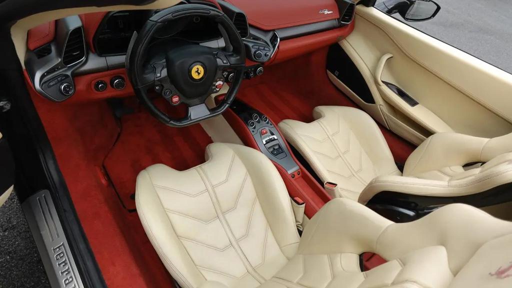 used 2012 Ferrari 458 Spider car, priced at $253,500