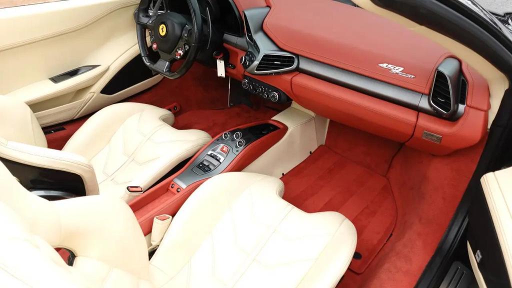 used 2012 Ferrari 458 Spider car, priced at $253,500