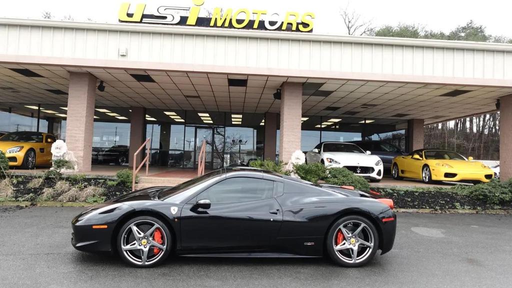 used 2012 Ferrari 458 Spider car, priced at $253,500