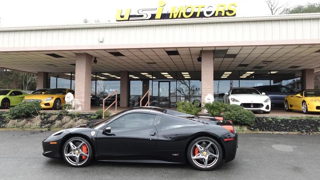 used 2012 Ferrari 458 Spider car, priced at $253,500