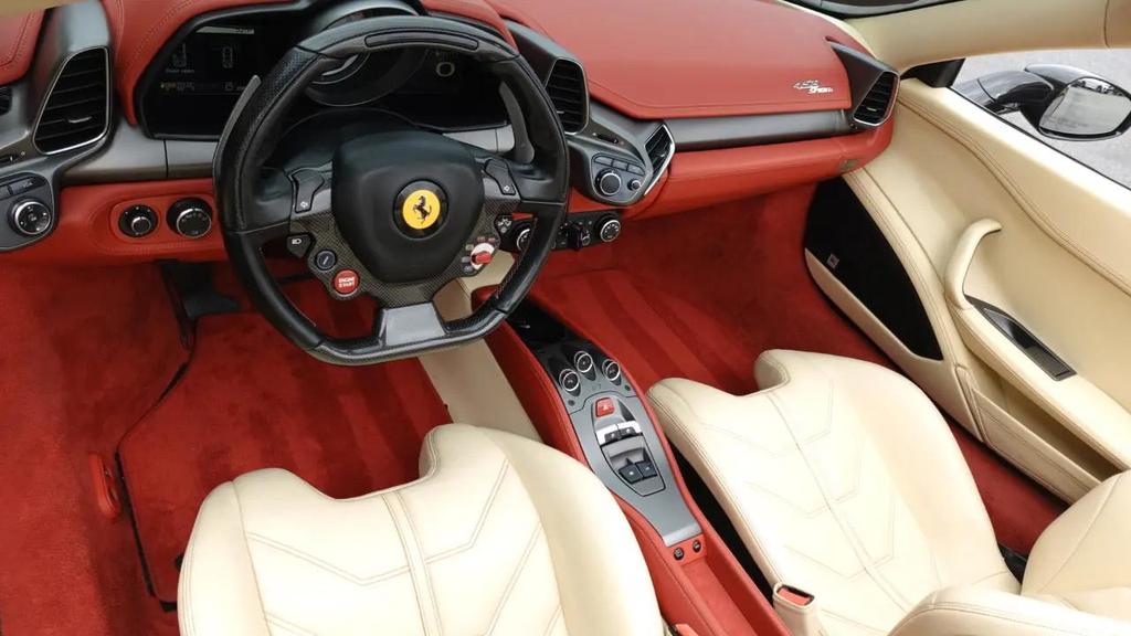 used 2012 Ferrari 458 Spider car, priced at $253,500