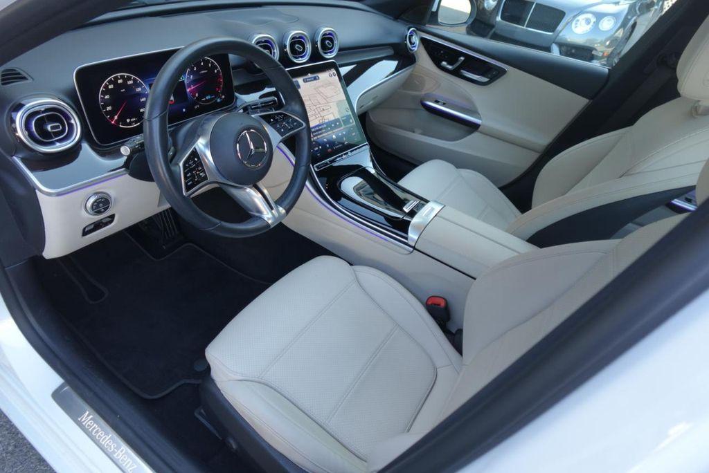 used 2022 Mercedes-Benz C-Class car, priced at $39,850