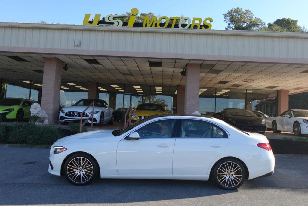 used 2022 Mercedes-Benz C-Class car, priced at $39,850