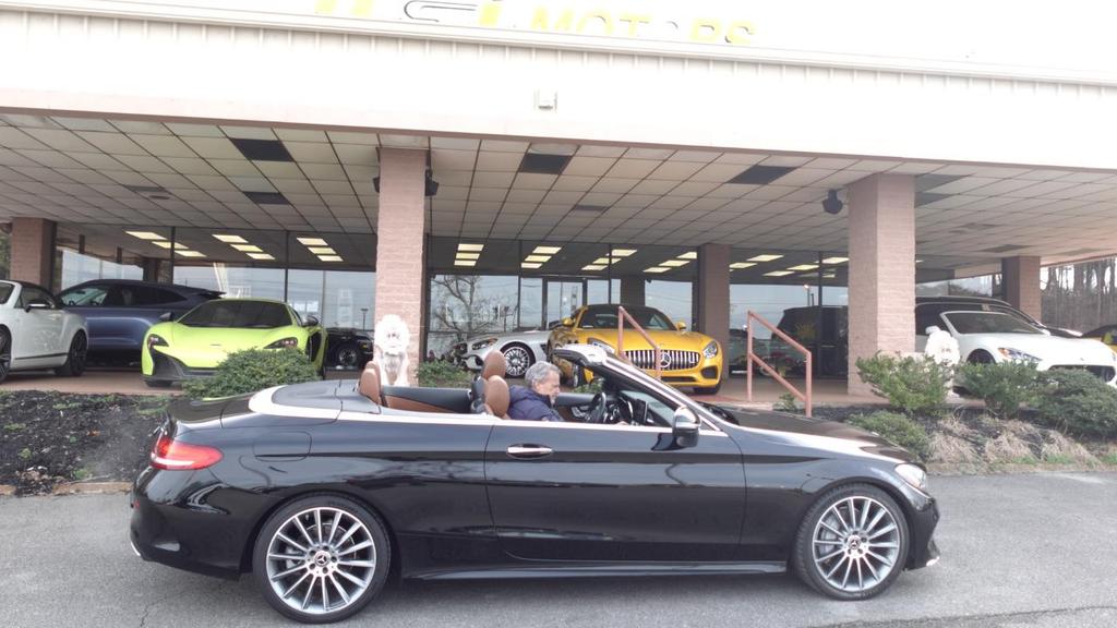 used 2018 Mercedes-Benz C-Class car, priced at $32,800