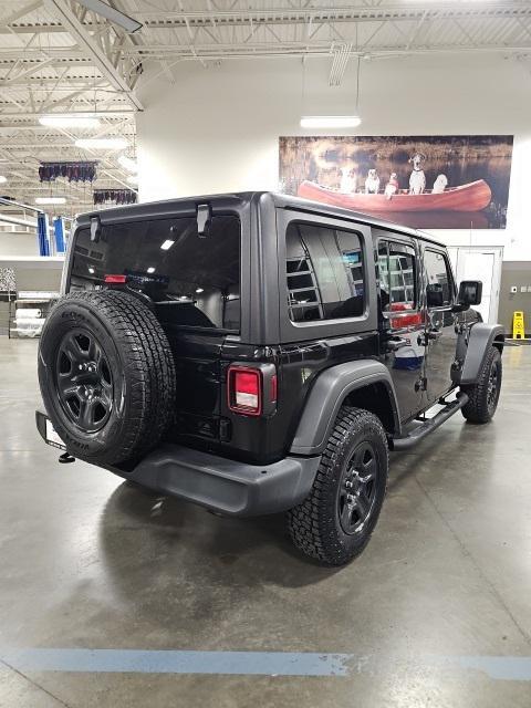 used 2021 Jeep Wrangler Unlimited car, priced at $24,468