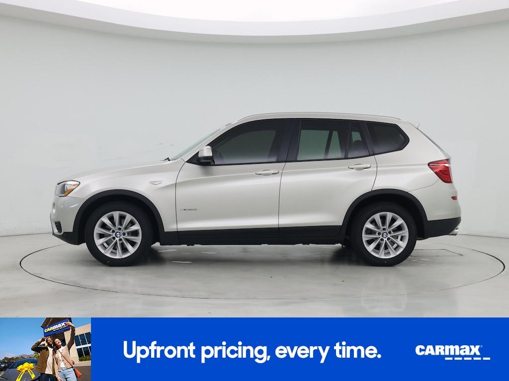 used 2017 BMW X3 car, priced at $15,998