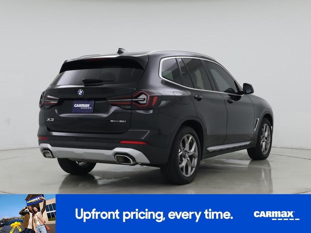 used 2022 BMW X3 car, priced at $34,998