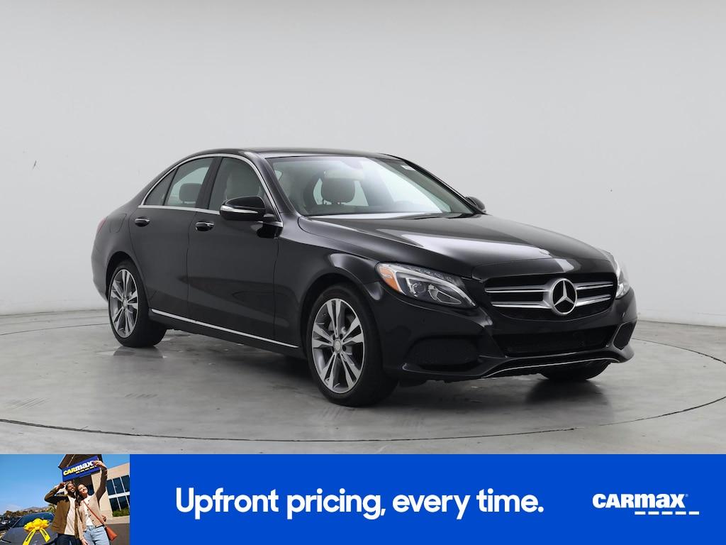 used 2015 Mercedes-Benz C-Class car, priced at $18,998