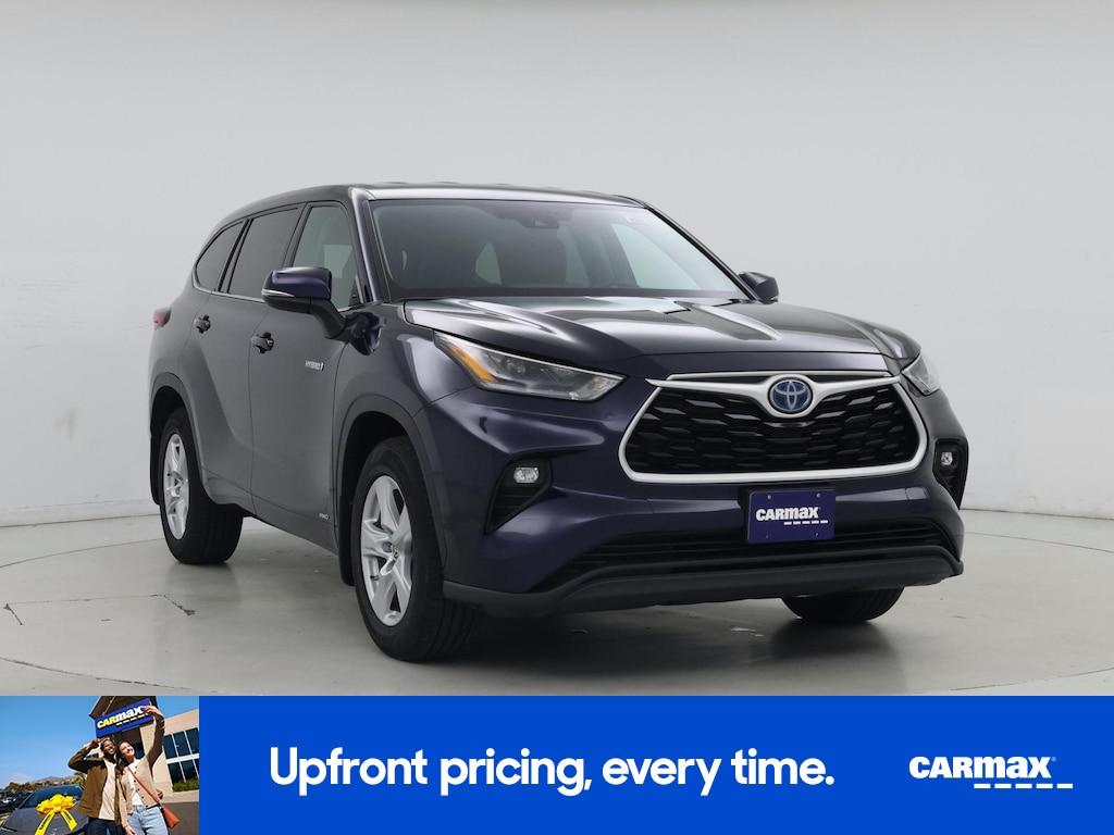 used 2021 Toyota Highlander Hybrid car, priced at $33,998