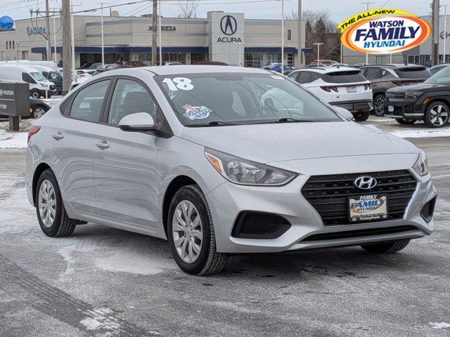 used 2018 Hyundai Accent car, priced at $9,388