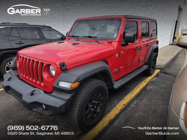 used 2019 Jeep Wrangler Unlimited car, priced at $20,974