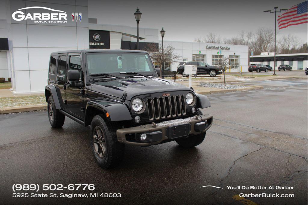 used 2016 Jeep Wrangler Unlimited car, priced at $21,500