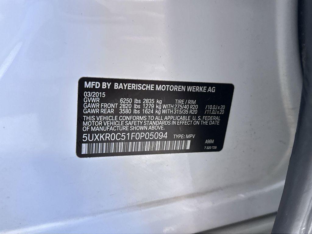 used 2015 BMW X5 car, priced at $12,900