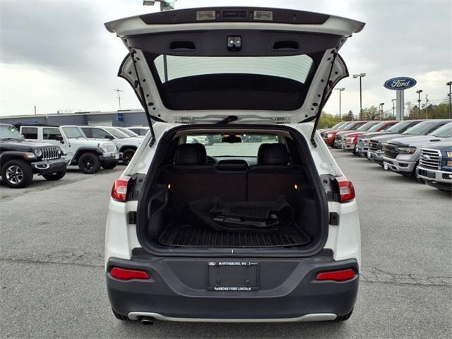 used 2017 Jeep Cherokee car, priced at $13,900