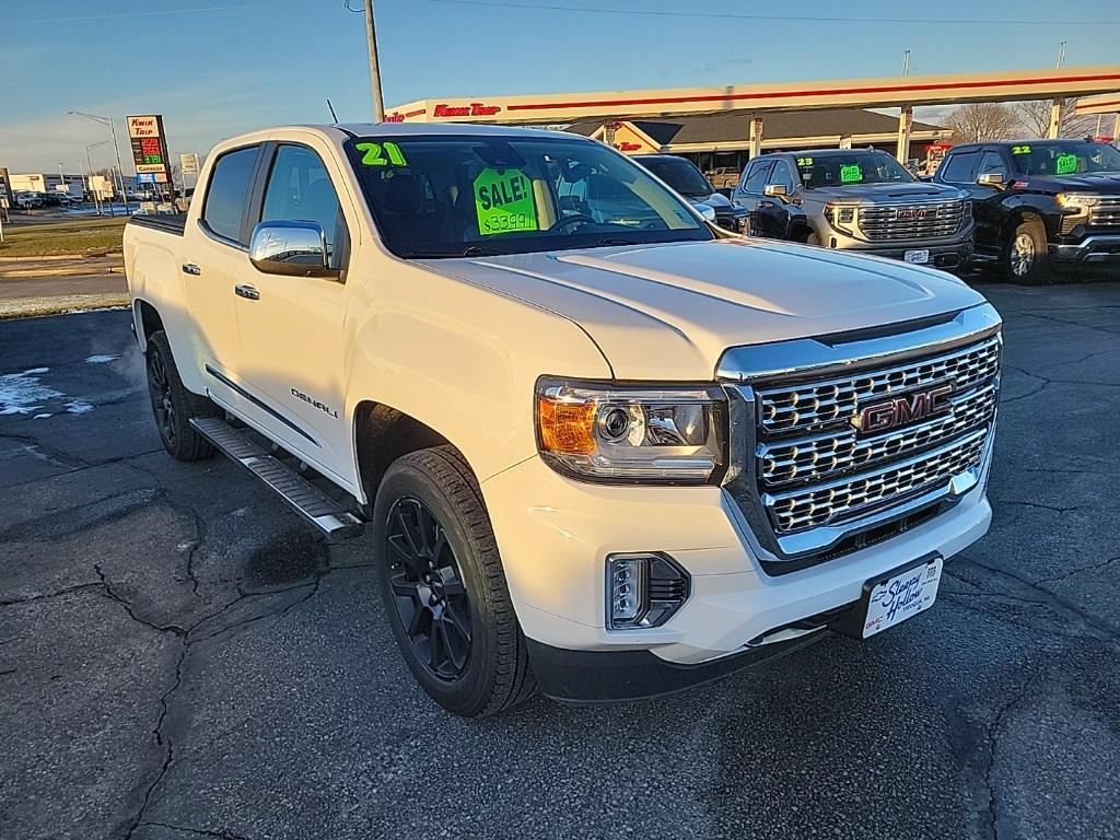 used 2021 GMC Canyon car, priced at $30,771