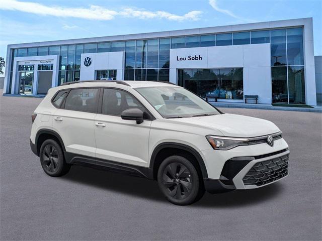 new 2025 Volkswagen Taos car, priced at $21,299