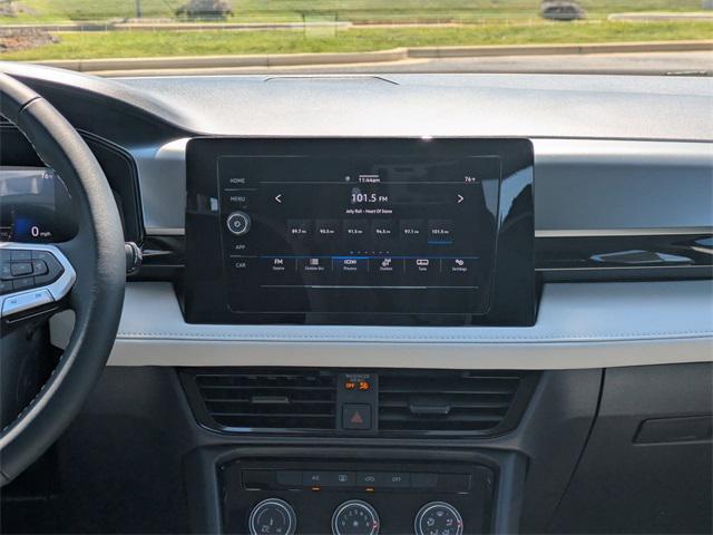 new 2025 Volkswagen Taos car, priced at $21,299