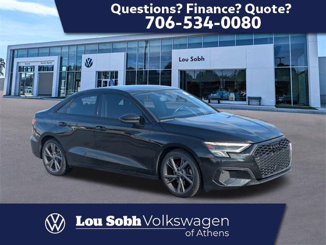 used 2024 Audi A3 car, priced at $23,444