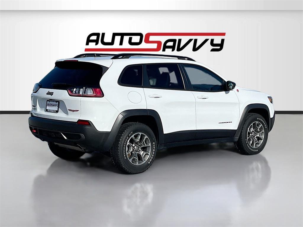 used 2022 Jeep Cherokee car, priced at $22,500