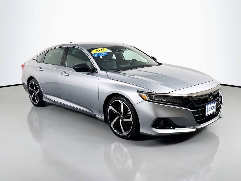 used 2022 Honda Accord car, priced at $21,788