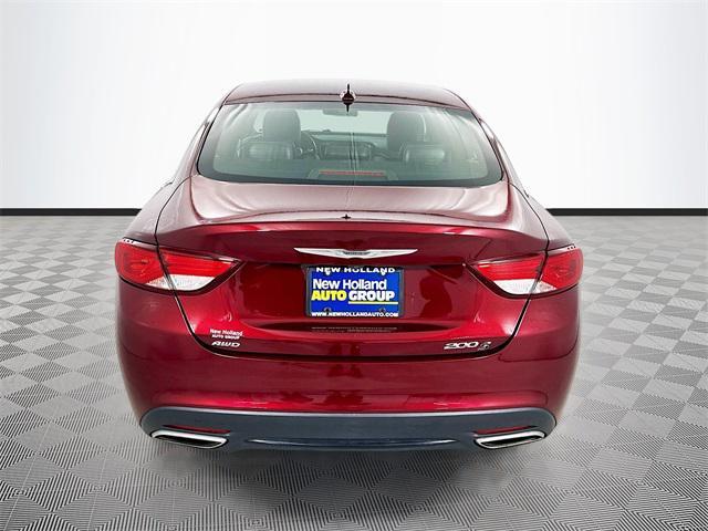 used 2015 Chrysler 200 car, priced at $11,985