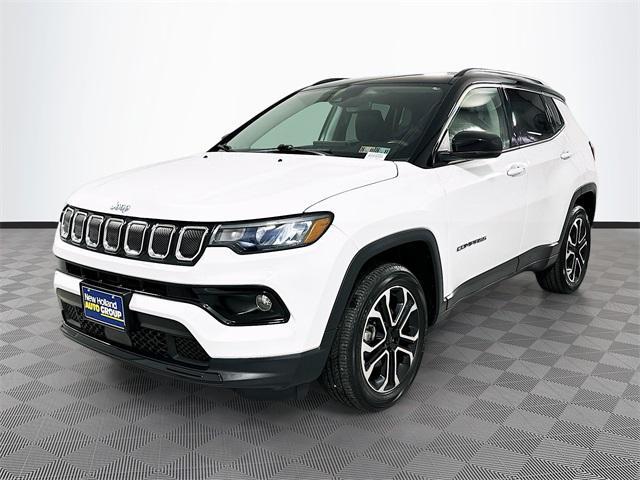 used 2022 Jeep Compass car, priced at $20,408