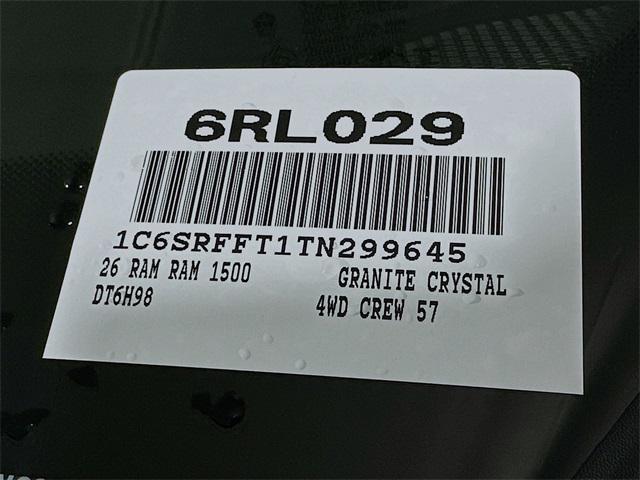 new 2026 Ram 1500 car, priced at $59,384