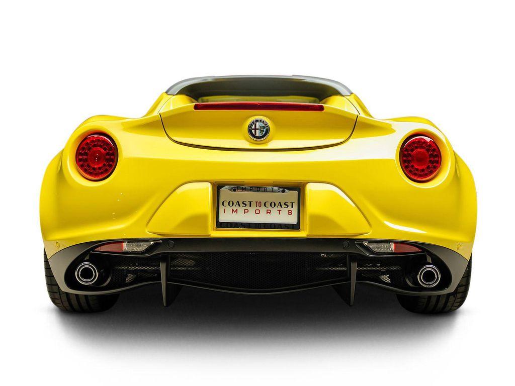 used 2016 Alfa Romeo 4C Spider car, priced at $65,225