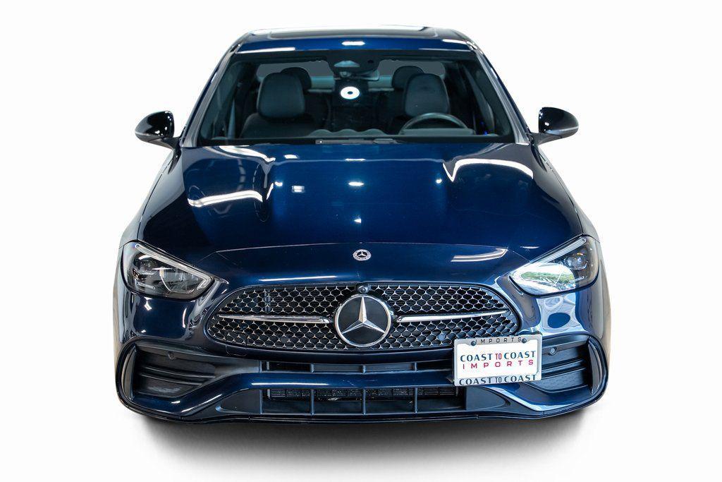 used 2023 Mercedes-Benz C-Class car, priced at $34,990