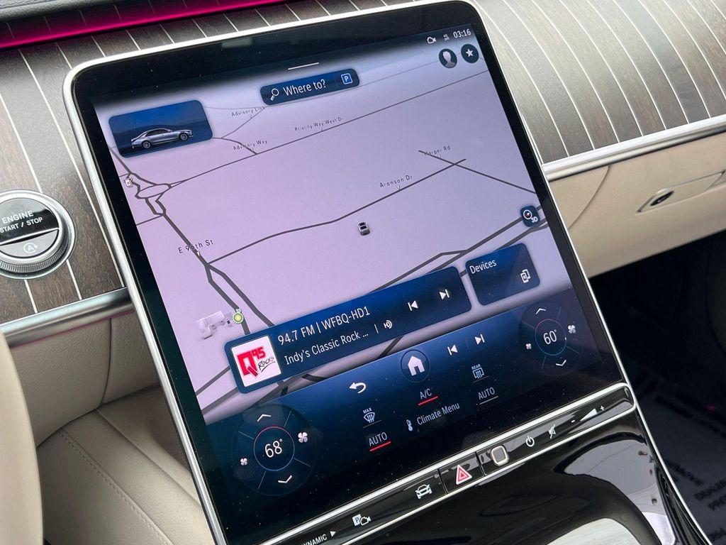 used 2021 Mercedes-Benz S-Class car, priced at $64,990