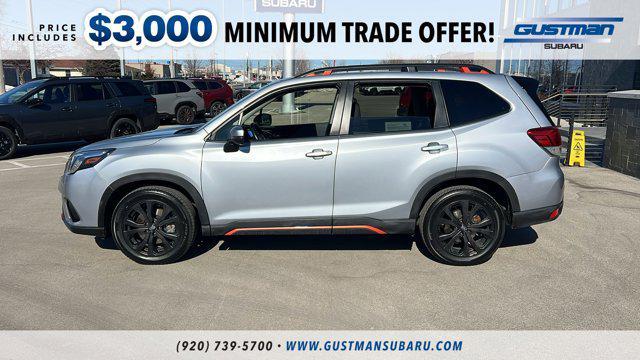 used 2024 Subaru Forester car, priced at $31,995