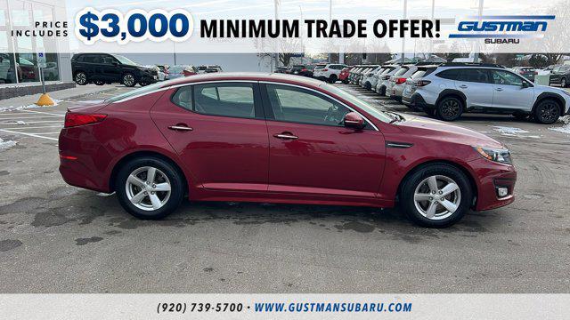 used 2015 Kia Optima car, priced at $10,995