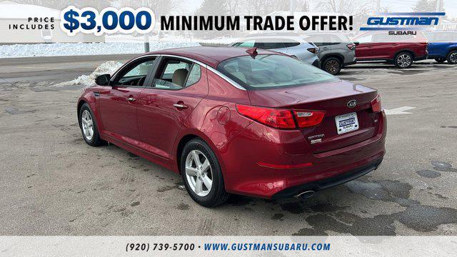 used 2015 Kia Optima car, priced at $10,995