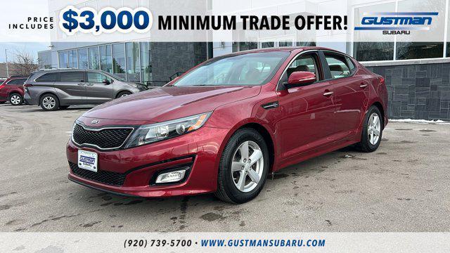 used 2015 Kia Optima car, priced at $10,995