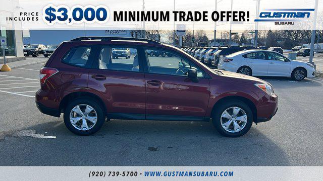 used 2016 Subaru Forester car, priced at $18,995