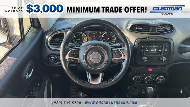 used 2017 Jeep Renegade car, priced at $14,995