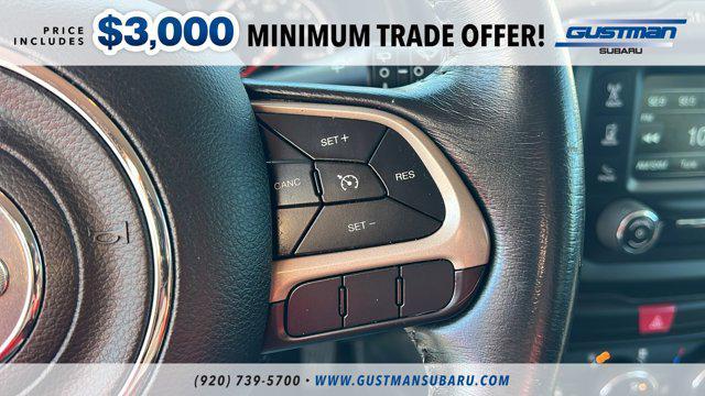 used 2017 Jeep Renegade car, priced at $14,995