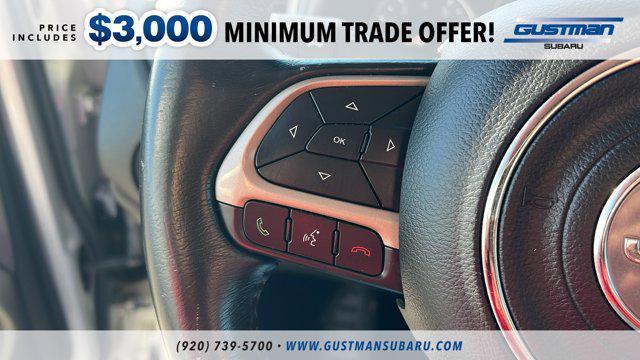 used 2017 Jeep Renegade car, priced at $14,995