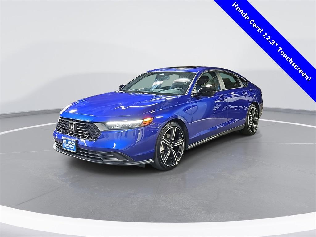 used 2025 Honda Accord Hybrid car, priced at $27,095