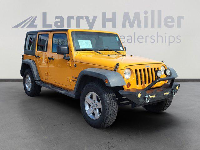 used 2012 Jeep Wrangler Unlimited car, priced at $15,995