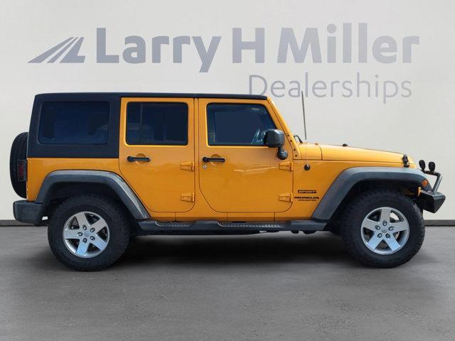 used 2012 Jeep Wrangler Unlimited car, priced at $15,995
