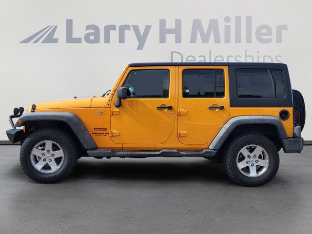 used 2012 Jeep Wrangler Unlimited car, priced at $15,995