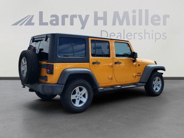 used 2012 Jeep Wrangler Unlimited car, priced at $15,995