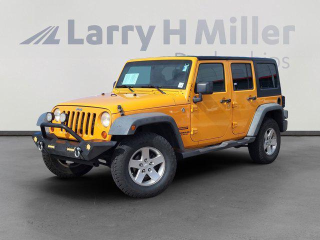 used 2012 Jeep Wrangler Unlimited car, priced at $15,995