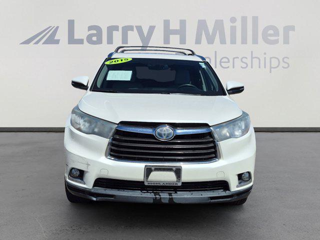 used 2015 Toyota Highlander Hybrid car, priced at $20,995